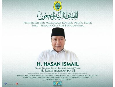Ayahanda Bupati Tanjabtimur Romi Haryanto Meninggal Dunia