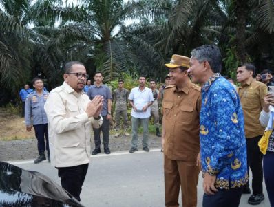 Bersama Wakil Bupati, BBS Dampingi Wakil Kepala Staf Kepresidenan Tinjau Lokasi Sekolah Rakyat