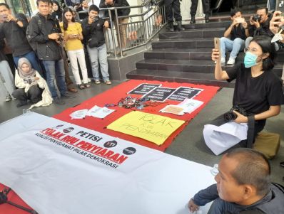 Ini Tuntutan Koalisi Penyelamat Pilar Demokrasi Tolak RUU Penyiaran 