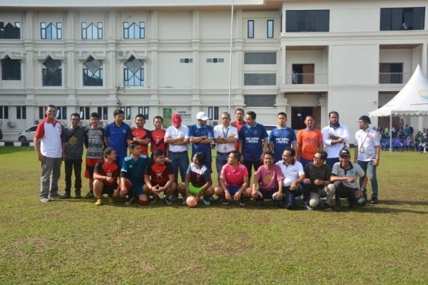 Biro HMP VS Wartawan, Pertandingan Persahabatan Mini Soccer