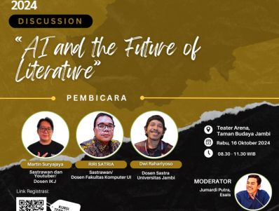 MWCF Angkat Tajuk Artificial Intelligence dan Masa Depan Sastra