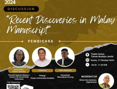 MWCF Diskusikan Perkembangan Penelitian Manuskrip Melayu