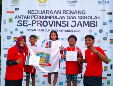 Ocean Start Cup 2024: Berang-Berang Swimming Club Borong Dua Emas dan Tiga Perak
