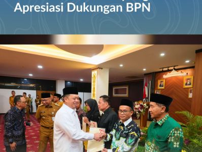 Terima Sertipikat Tanah Wakaf dari Menteri Nusron, Perwakilan NU Lampung Timur Apresiasi Dukungan BPN
